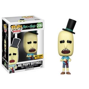 Rick and Morty Mr. Pooty Butthole Gunshot Funko Pop! Vinyl Figure