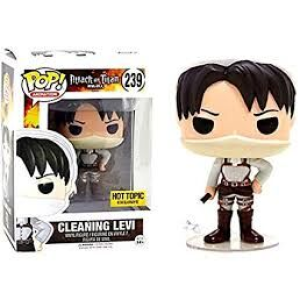 Attack on Titan Cleaning Levi Funko Pop! Vinyl Figure