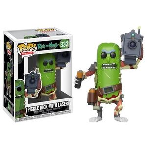 Rick and Morty Pickle Rick w/ Laser Funko Pop! Vinyl Figure