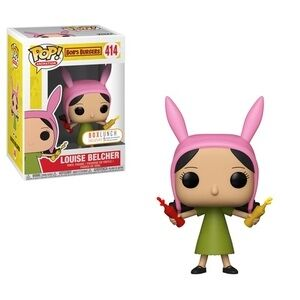 Bob's Burgers Louise Belcher with Ketchup and Mustard Funko Pop! Vinyl Figure