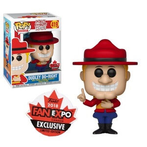 Dudley Do-Right of the Mounties Dudley Do-Right Funko Pop! Vinyl Figure