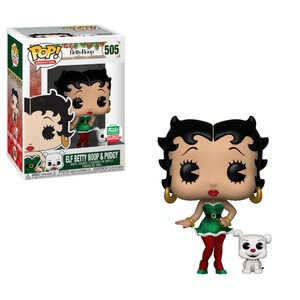 Betty Boop Elf Betty Boop & Pudgy Funko Pop! Vinyl Figure