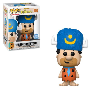 The Flintstones Fred Flintstone Water Buffalo Hat Funko Pop! Vinyl Figure