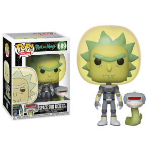 Rick and Morty Space Suit Rick with Snake Funko Pop! Vinyl Figure