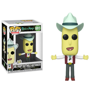 Rick and Morty Auctioneer Mr. Poopy Butthole Funko Pop! Vinyl Figure