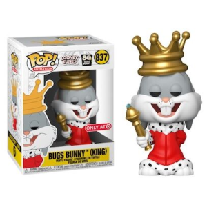 Looney Tunes: 80th Anniversary Bugs Bunny King Funko Pop! Vinyl Figure