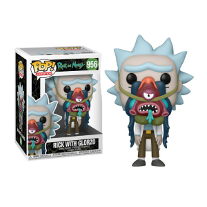 Rick and Morty Rick With Glorzo Funko Pop! Vinyl Figure