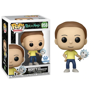 Rick and Morty Morty With Shrunken Rick Funko Pop! Vinyl Figure