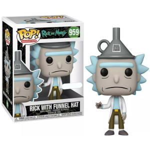 Rick and Morty Rick With Funnel Hat Funko Pop! Vinyl Figure