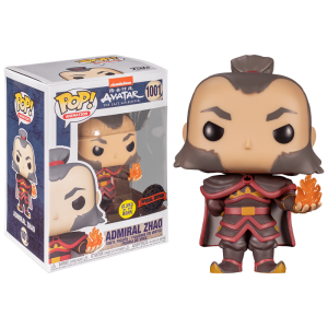 Avatar: The Last Airbender GITD Admiral Zhao Funko Pop! Vinyl Figure