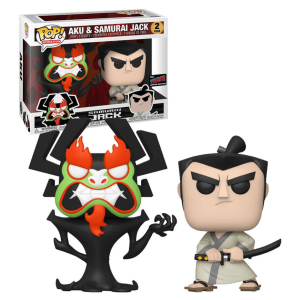 Samurai Jack Aku and Samurai Jack Funko Pop! Vinyl Figure