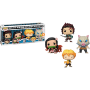 Demon Slayer Tanjiro Kamado / Nezuko Kamado / Zenitsu Agatsuma / Inosuke Hashibira Funko Pop! Vinyl Figure