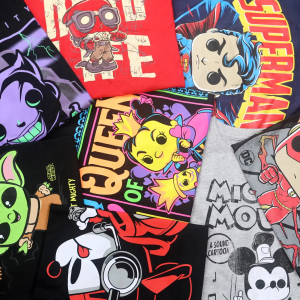 Mystery Funko 5 Pack T-Shirts 